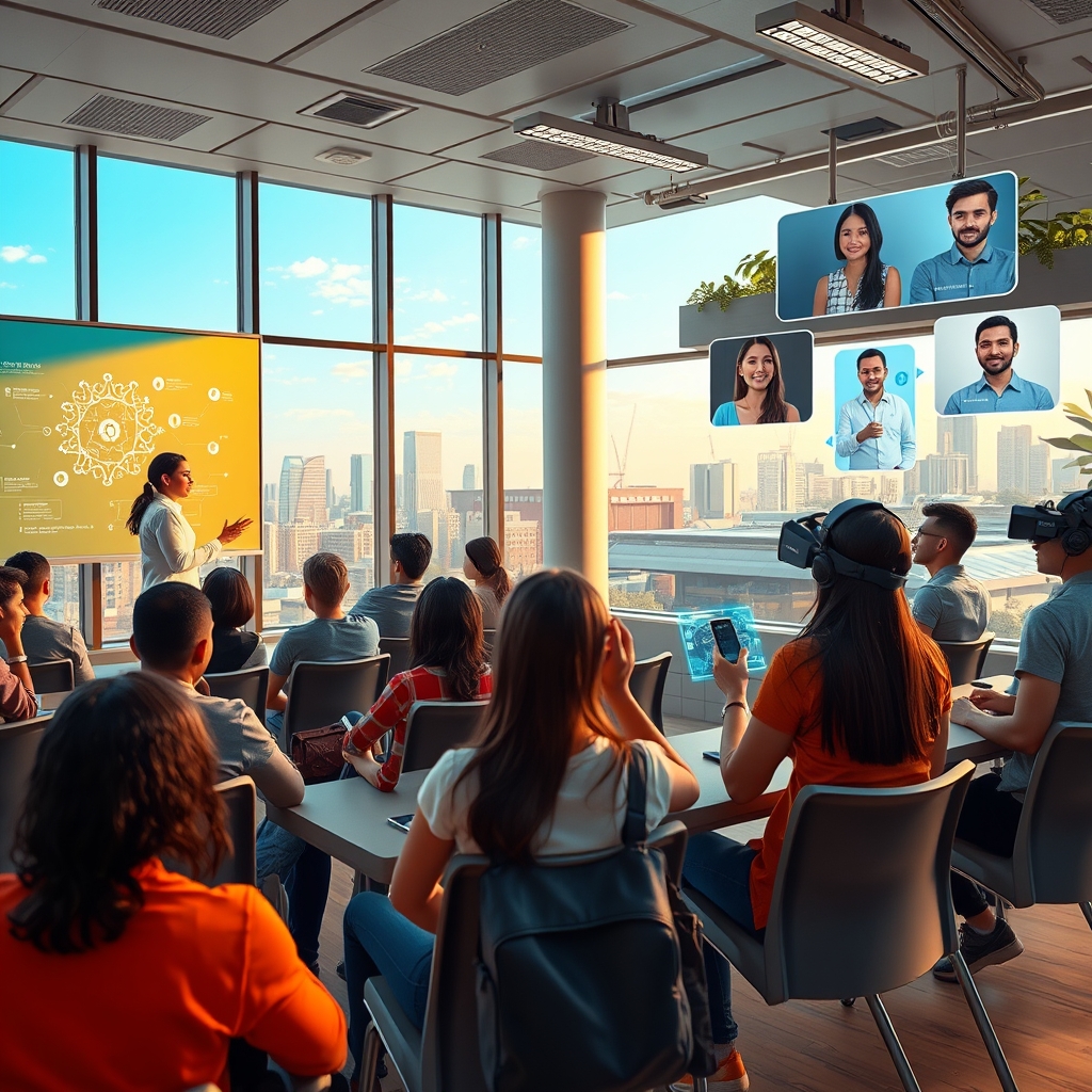 The Global Classroom Unlocked: How Hybrid Learning and Cross-Cultural Scholarships Are Building Sustainable Academic Futures