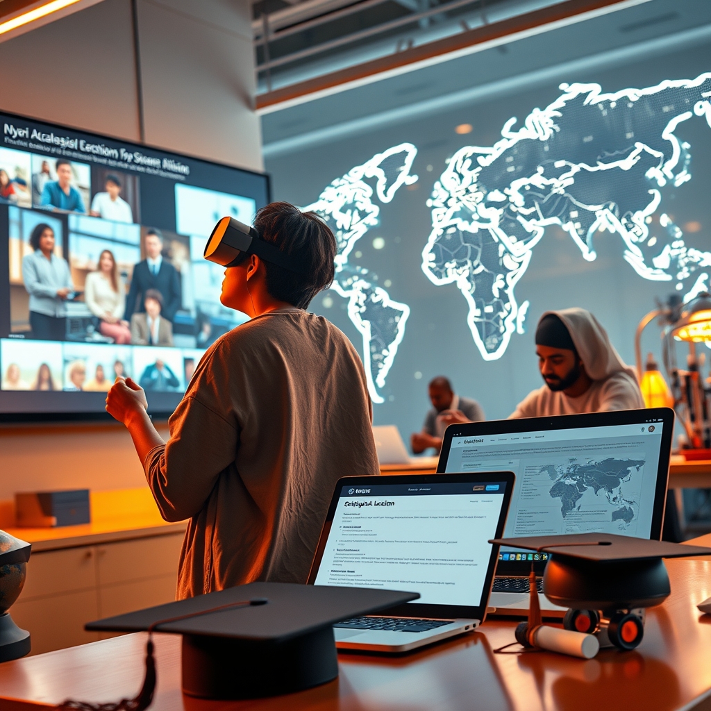 The Transformative Power of Hybrid Learning: How International Scholarships and Cross-Cultural Immersion Are Shaping the Future of Academic Mobility