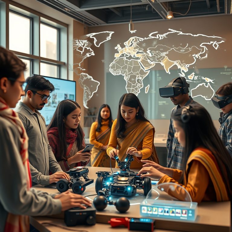 Beyond Borders: How Academic Fellowships and Hybrid Learning Are Cultivating Cross-Cultural STEM Pioneers
