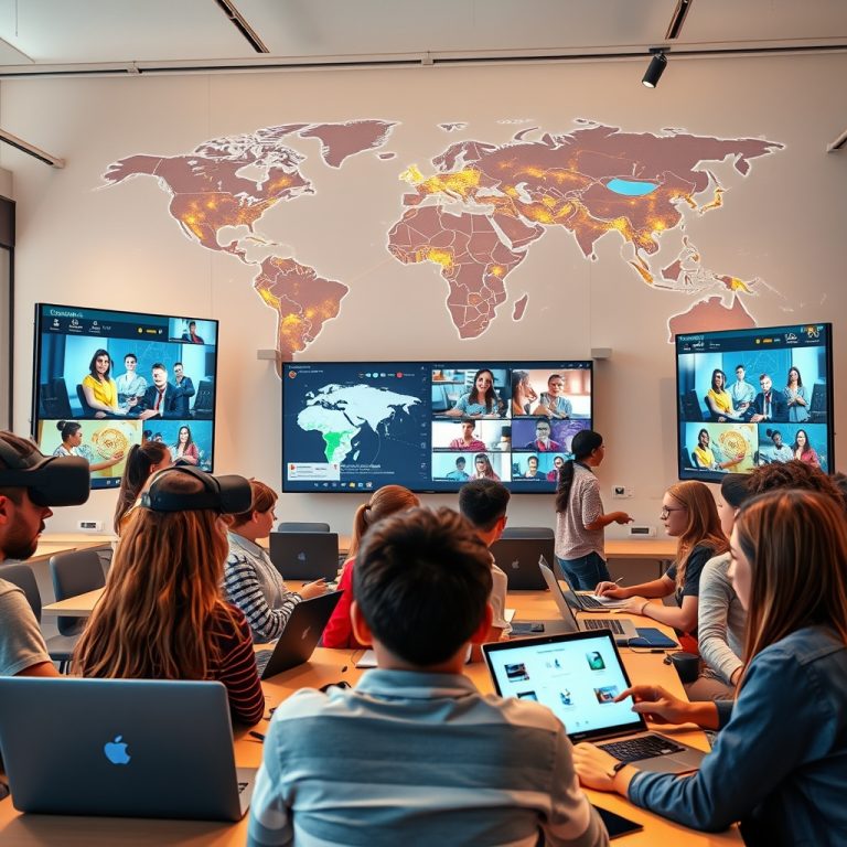 Beyond the Classroom Walls: How Virtual Student Exchange and Fully Funded Scholarships Are Redefining Cross-Cultural STEM Collaboration