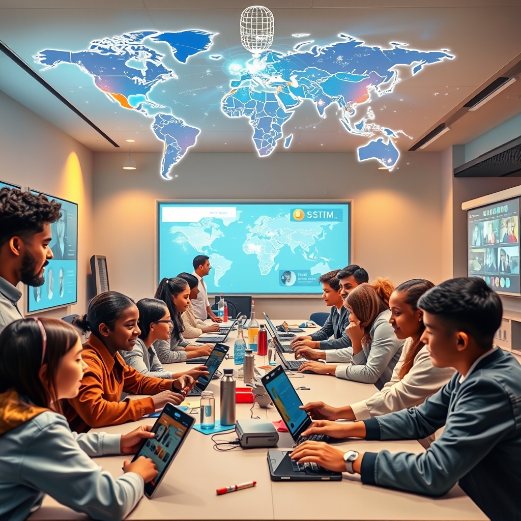 Sustainable Horizons: How Higher Education Grants and Blended Learning Are Shaping the Future of Cross-Cultural STEM Changemakers