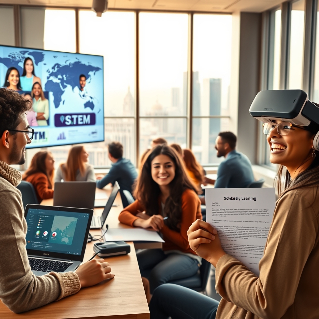 The Gateway to Global Excellence: How Hybrid Learning and Scholarships Are Redefining Career Development for International Students