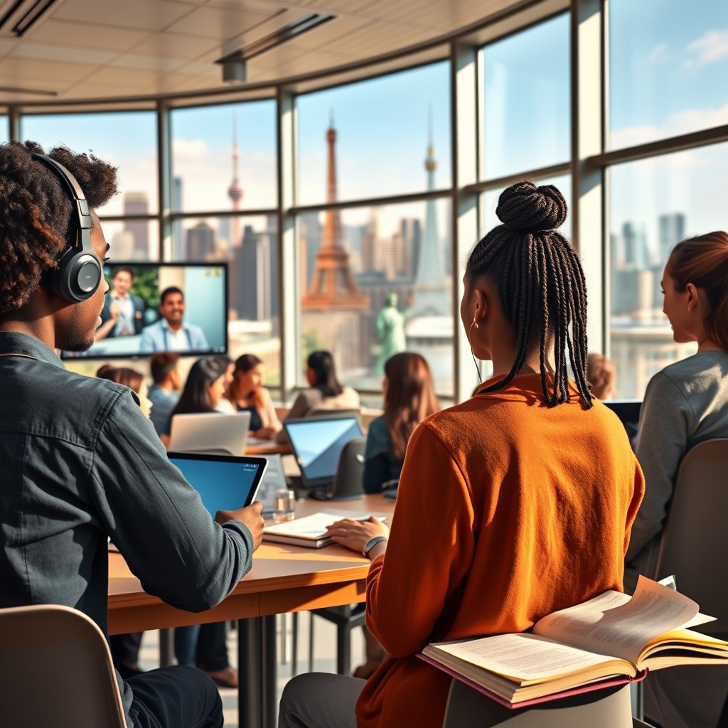 The Power of Hybrid Learning: Unlocking Global Opportunities Through Student Exchange and Financial Aid