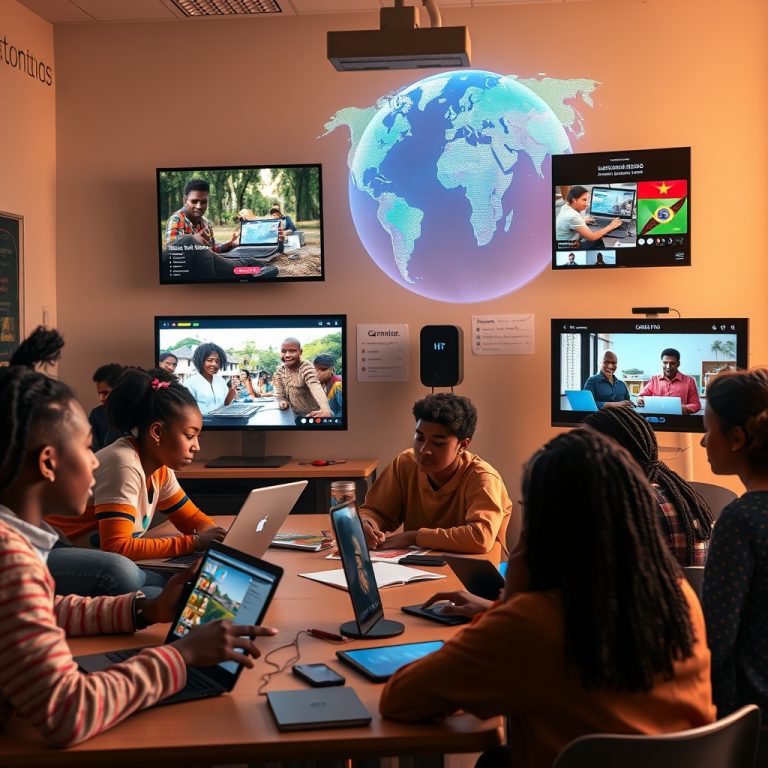 Empowering Minds Across Continents: How Hybrid Learning and Scholarships Are Redefining Global Academic Equity