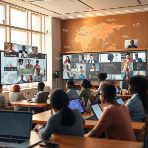 The Intersection of Hybrid Learning and Cross-Cultural Scholarships: Crafting a New Era of Global STEM Leadership
