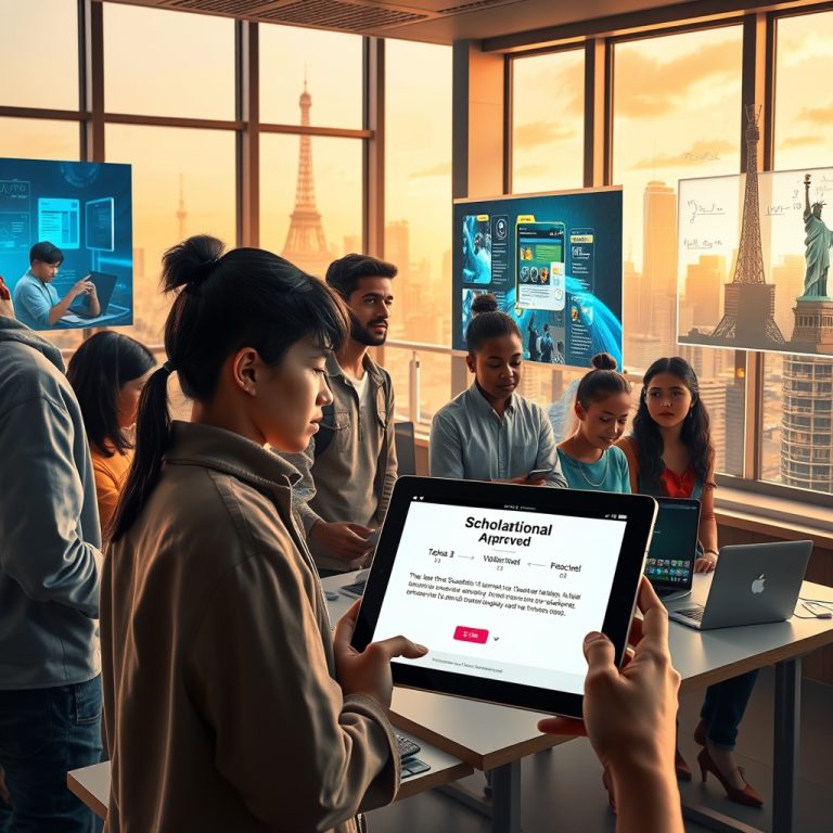 The Scholar’s Global Pulse: How Hybrid Learning and Cross-Cultural Scholarships Are Igniting Sustainable Academic Revolutions