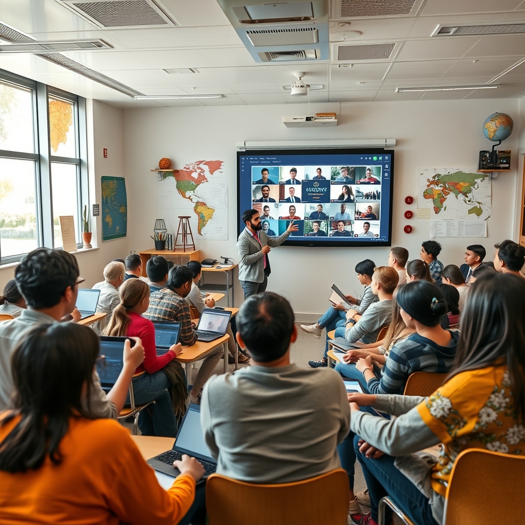 The Scholar’s Global Gateway: How Hybrid Learning and International Scholarships Are Redefining Cross-Cultural STEM Collaboration