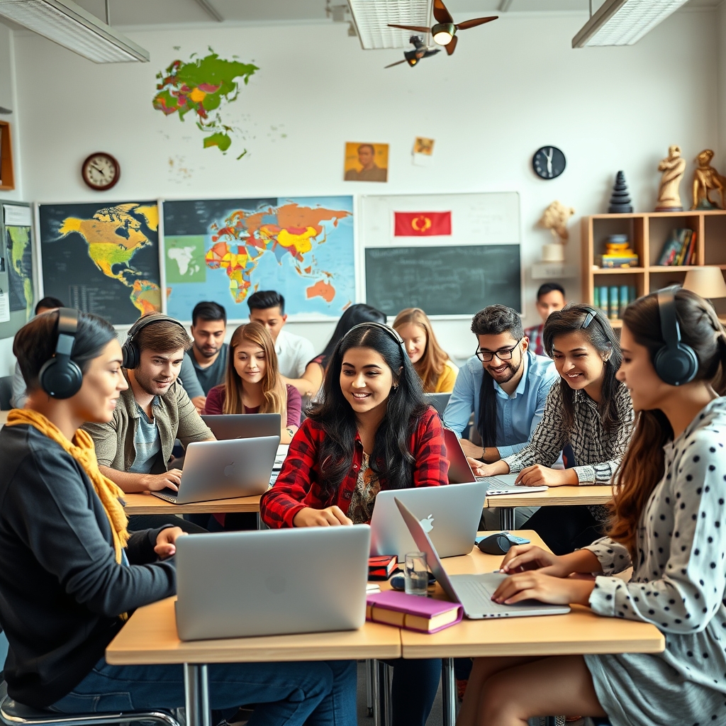The Scholar’s Global Odyssey: Navigating the Intersection of Hybrid Learning and International Scholarships for Cross-Cultural STEM Excellence