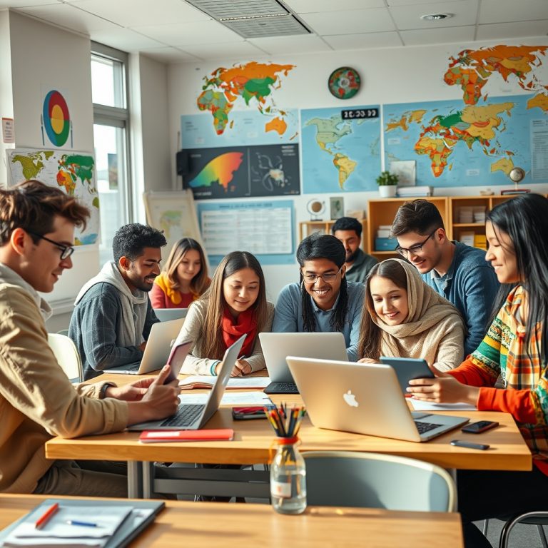 Global Horizons: Navigating the Intersection of Hybrid Learning and International Student Mobility
