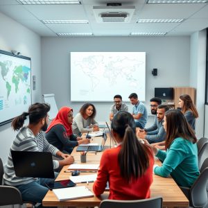 Global Horizons: Navigating the Intersection of Hybrid Learning and International Student Mobility