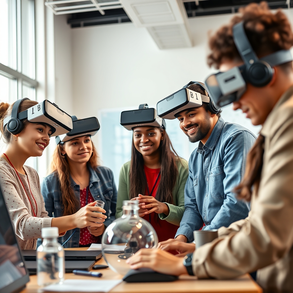 The Scholar’s Global Odyssey: Navigating the Intersection of Hybrid Learning and International Scholarships for Cross-Cultural STEM Leadership